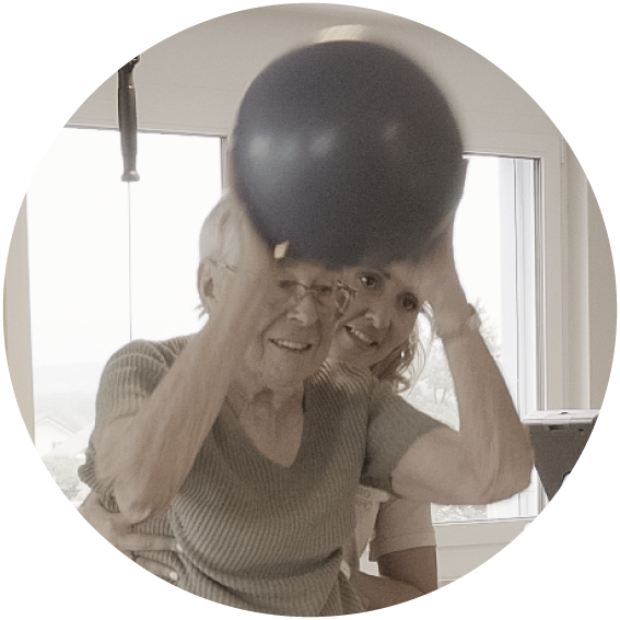 Geriatrische Physiotherapie, Aktivierung für ältere Menschen, Physio du Parc Murten, Physio du Lac Sugiez